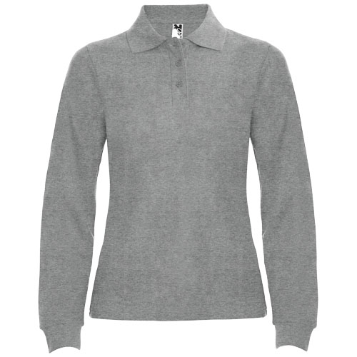 Polo publicitaire Femme coton 220gr Estrella ROLY Gris chiné